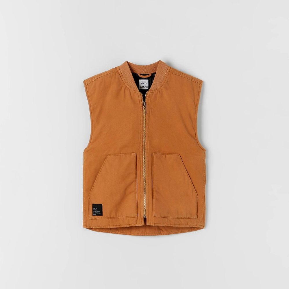 🆕 ZARA KIDS JACKETS - UTILITY VEST